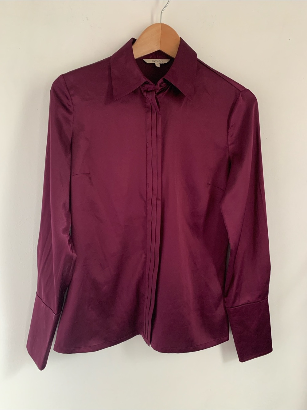 RW&CO Satin Blouse